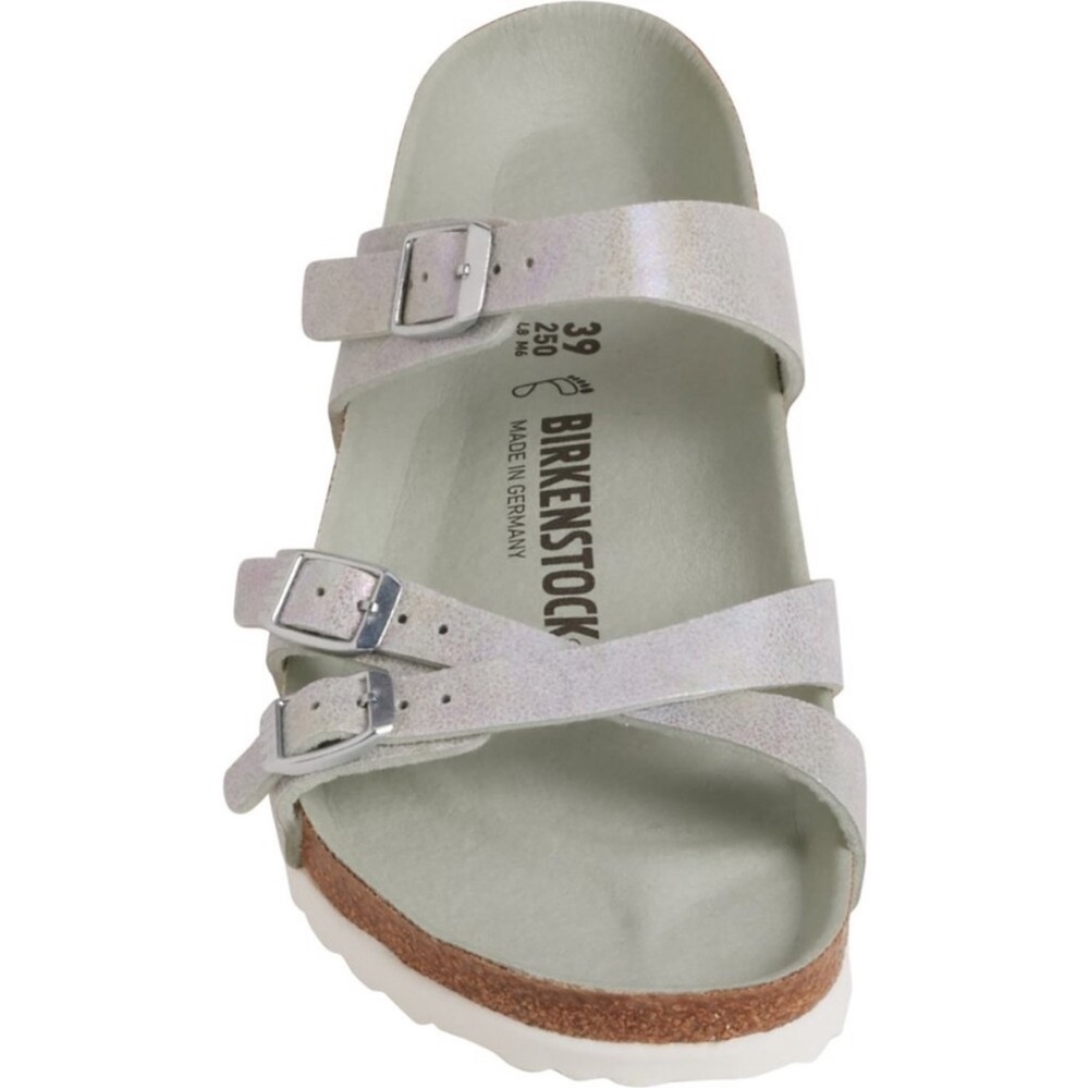 NWOT Birkenstock Franca Sandal in Iridescent Matcha